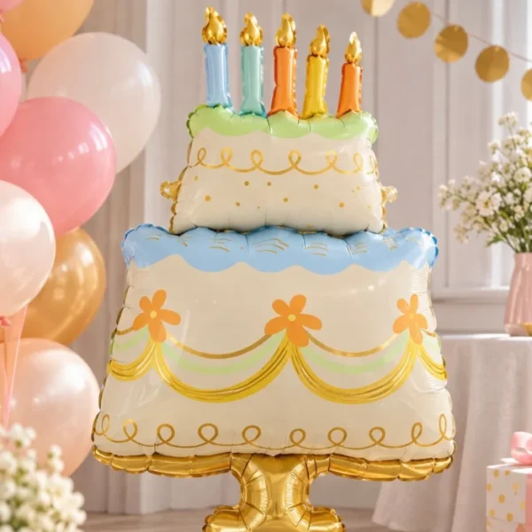 Folinis balionas Gimtadienio tortas